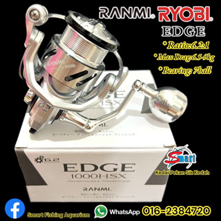 RYOBI RANMI EDGE SHX SPINNING REEL #Anodized Aluminum Spool #CNC