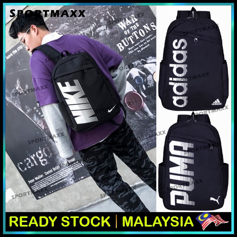 Unisex Sports School Bag BagPack Men's Women's Backpack Laptop Travel