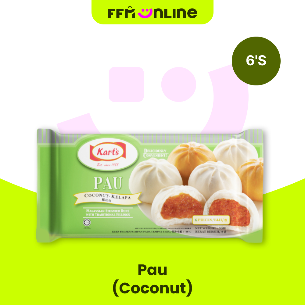 [Klang Valley Only] Kart's Pau Coconut 6's | Shopee Malaysia