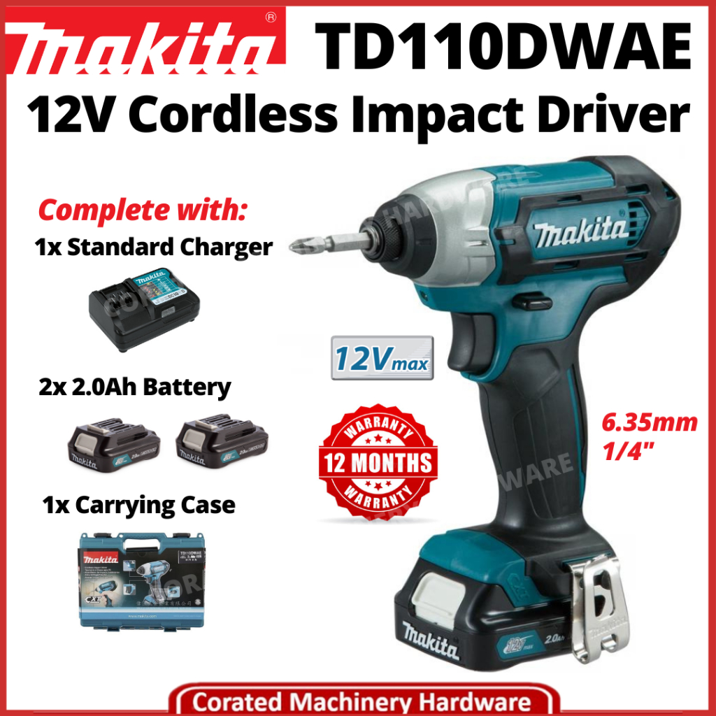 Makita deals td110dz battery