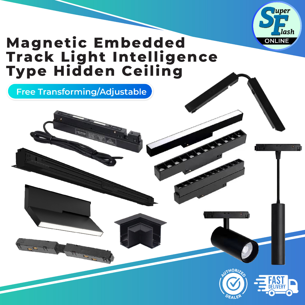Track Light Embedded Track Light Intelligence Type Hidden