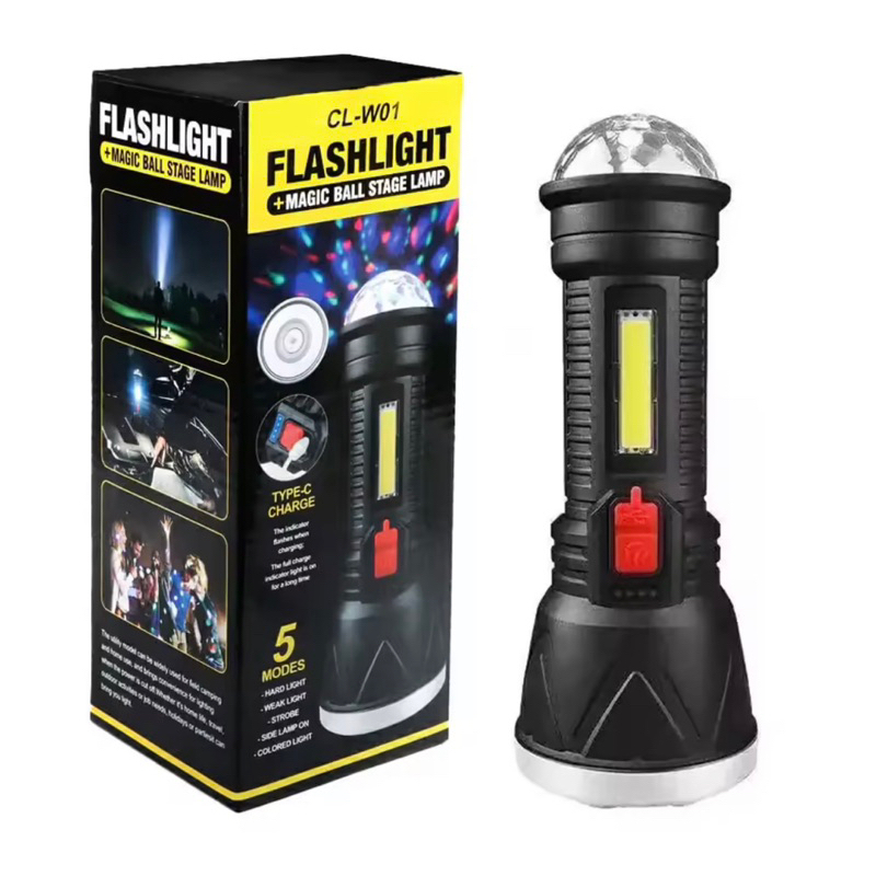 FLASHLIGHT MAGIC BALL STAGE LAMP | Shopee Malaysia