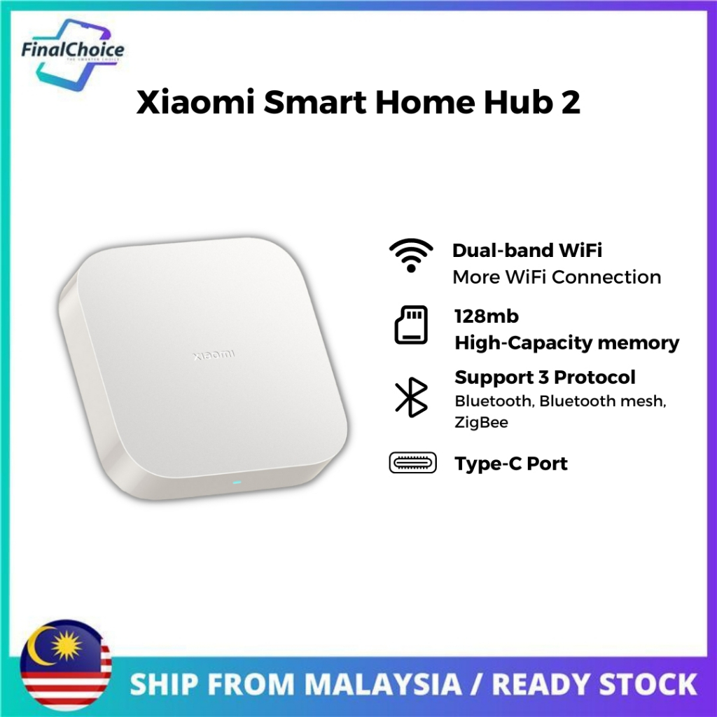 Xiaomi Mi Smart Home Hub 2 /ZNDMWG04LM Bluetooth Mesh Zigbee Technology ...