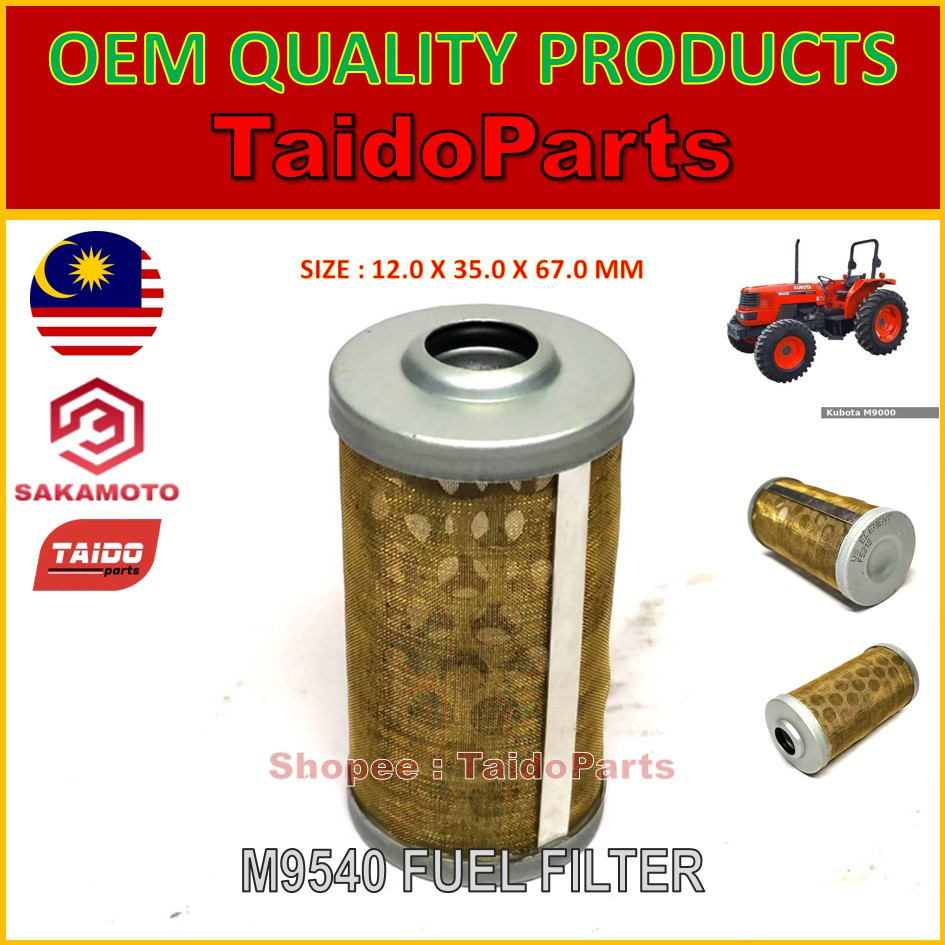 Kubota Tractor M9540 M9000 M8540 M8000Fuel filter diesel filter element