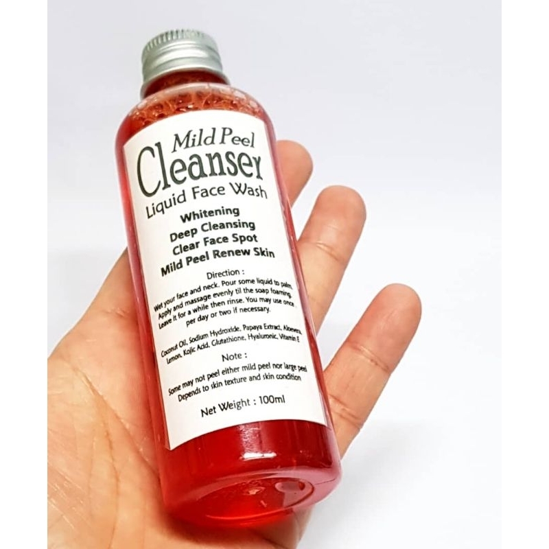 Mild Peel Toner/ Toner Kelupas 100ml/ Peeling Cream Face Body 40g