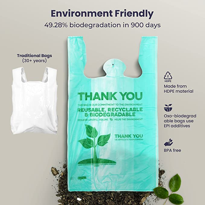 Oxo-Biodegradable Singlet Bag (Malaysia Take Away Bag) | Shopee Malaysia