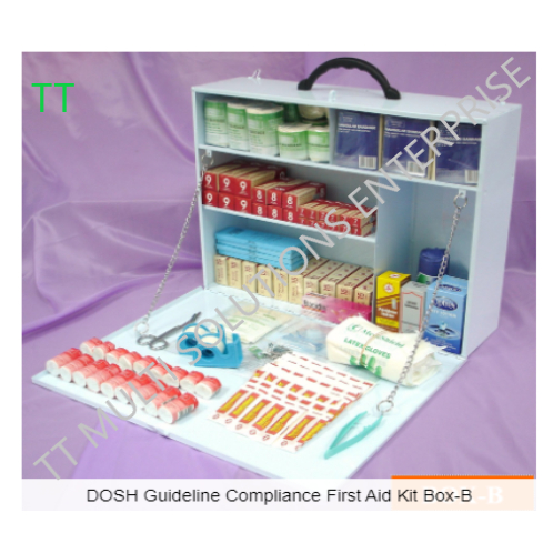 DOSH Guideline Compliance First Aid Kit - Box B | Shopee Malaysia