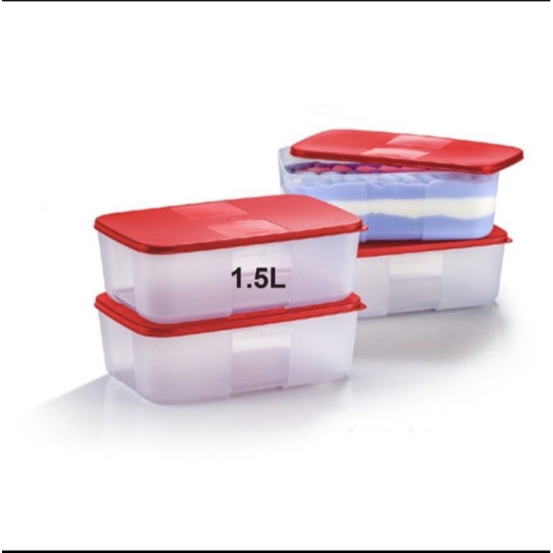 Tupperware EXCLUSIVE ITEM Freezermate Medium 1.5L (4pcs or 2pcs ...