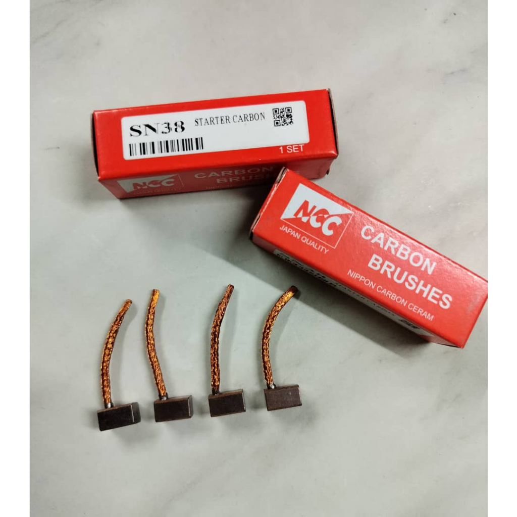 SN38 6.5X8X10mm Perodua Kancil, Kelisa, Kenari Starter Carbon NCC brand