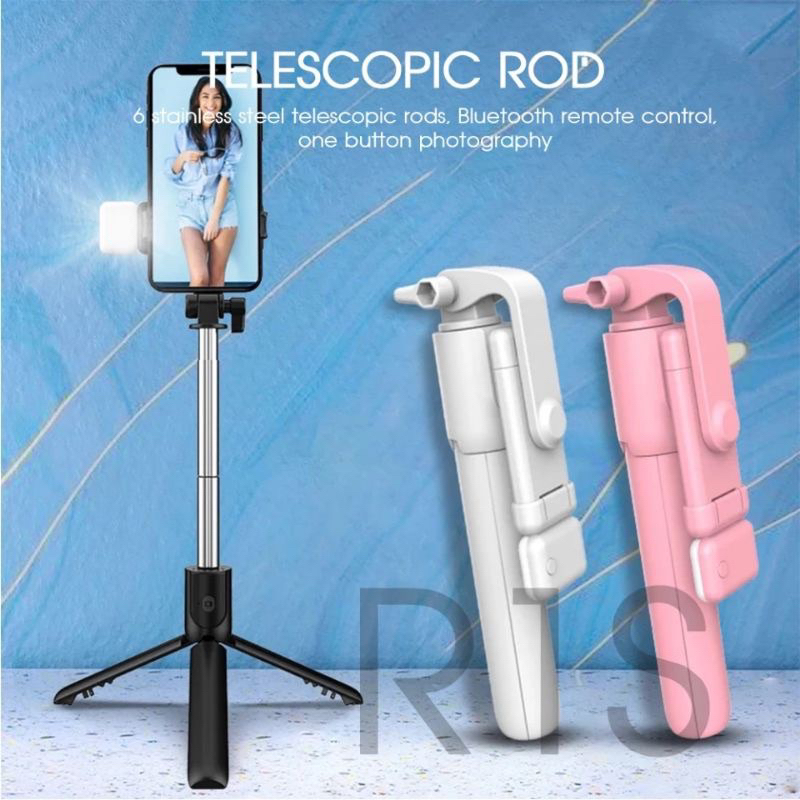 LOCAL SELLER MiMi R1s 360° Rotation Bluetooth Selfie Stick Remote ...
