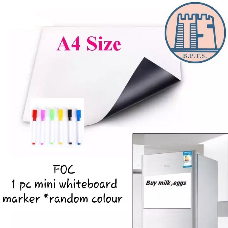 A4 Flexible Whiteboard Sheet Shopee Malaysia