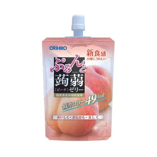 ORIHIRO KONNYAKU JELLY STANDING (PEACH) 130G | Shopee Malaysia