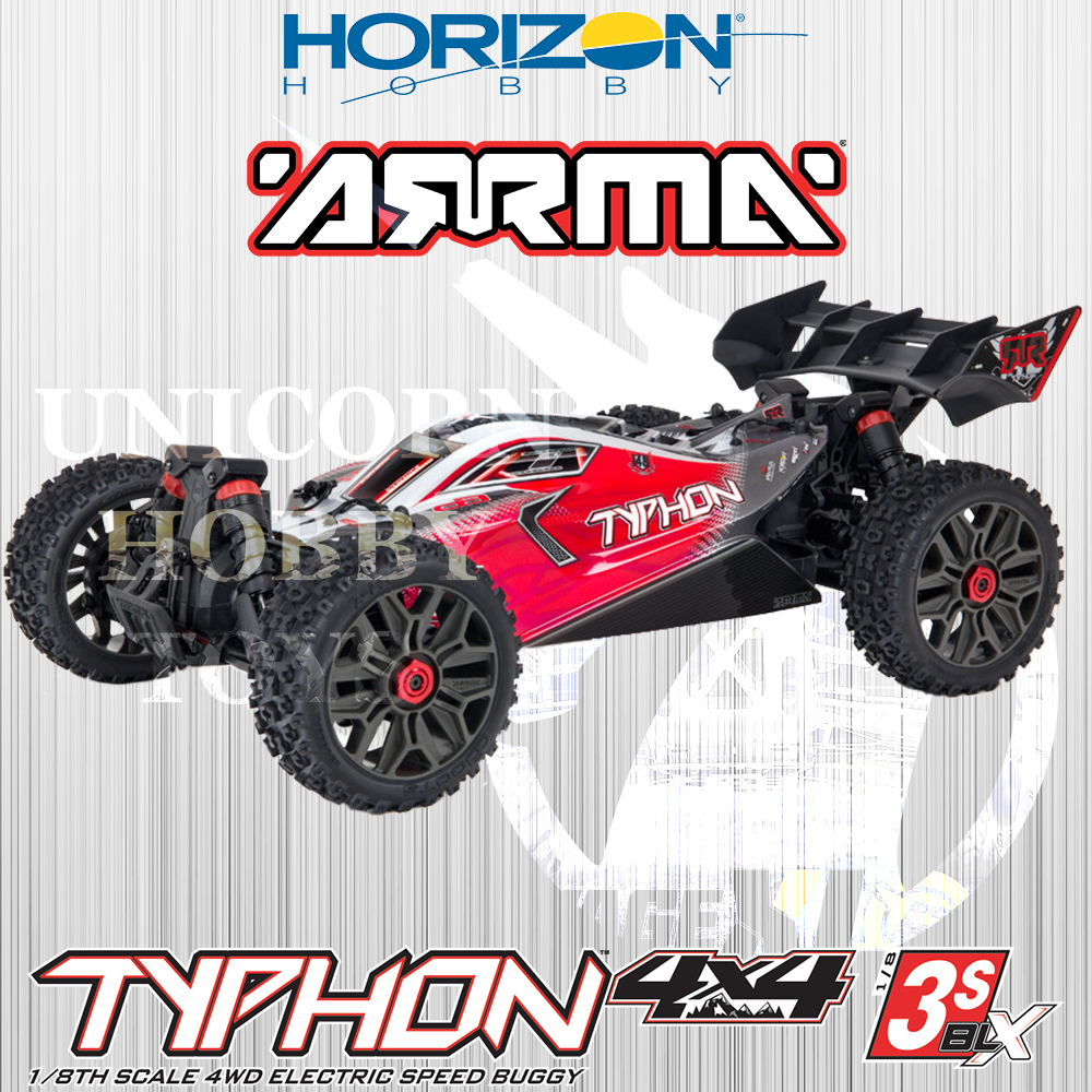 ARRMA Typhon 3S BLX Brushless v3 Buggy Spektrum SLT3 Transmitter | RC ...