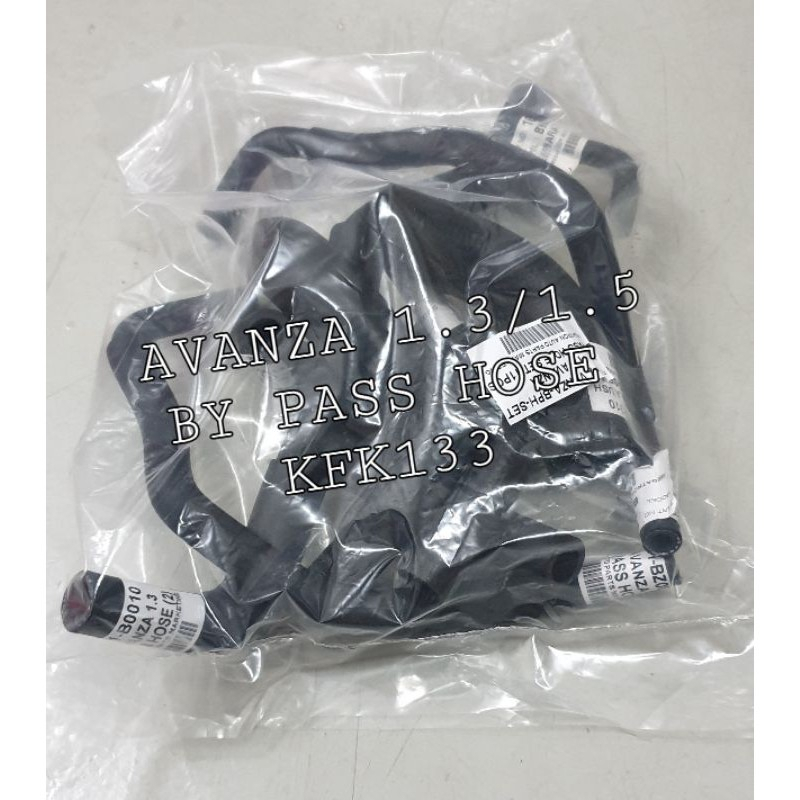 TOYOTA AVANZA 1.3/1.5 AUTO MANUAL F601 F602 RADIATOR HOSE SET | Shopee ...