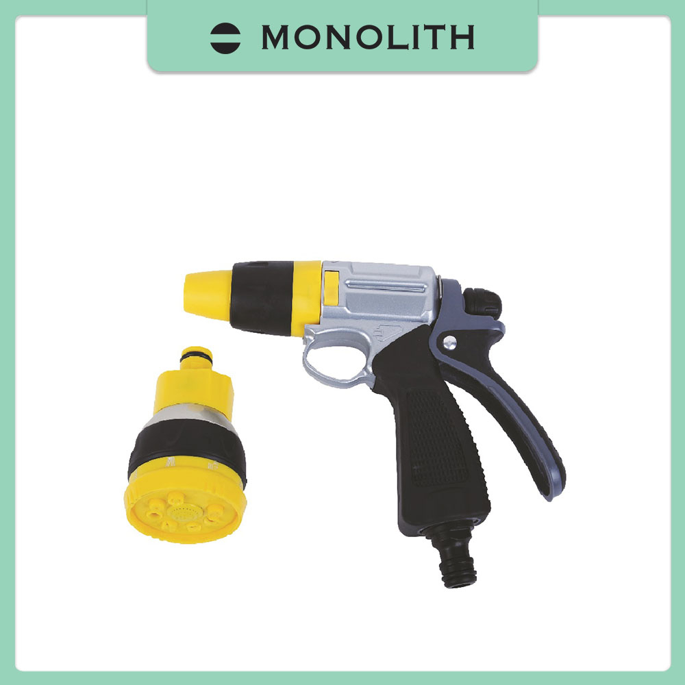Lockflex 10 Pattern Spray Gun with 2 Changeable Spray Heads L8228 ...