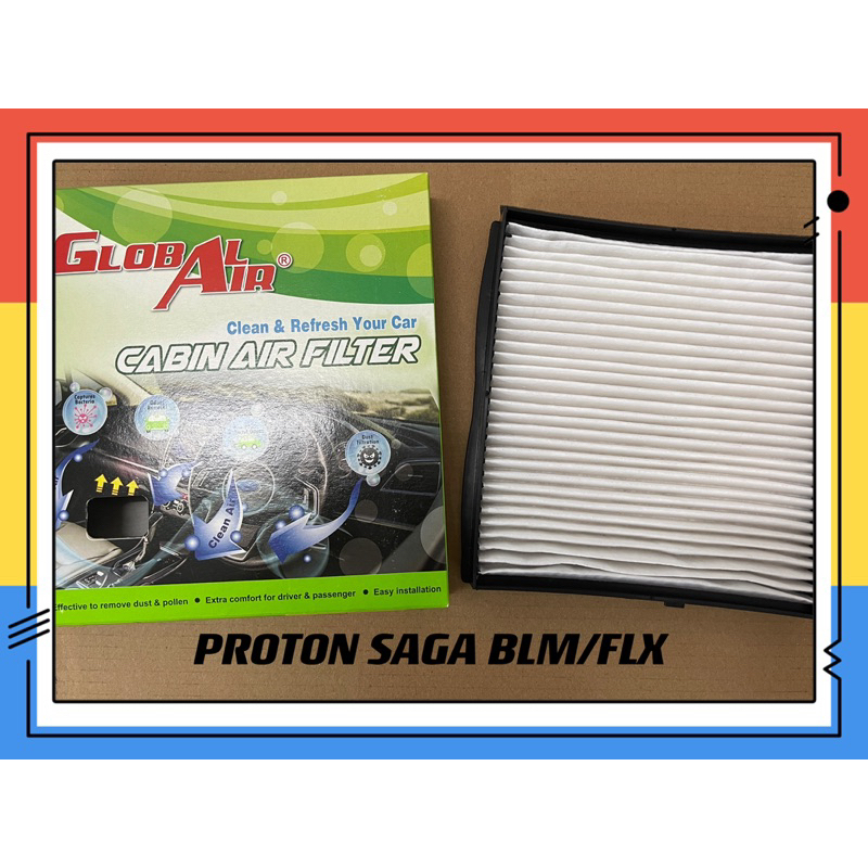 PROTON SAGA BLM/FLX CAR AIR COND FILTER/HAWA DINGIN KERETA TAPIS/ready