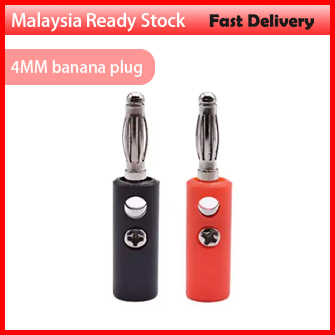 4mm Banana Plug Red / Black