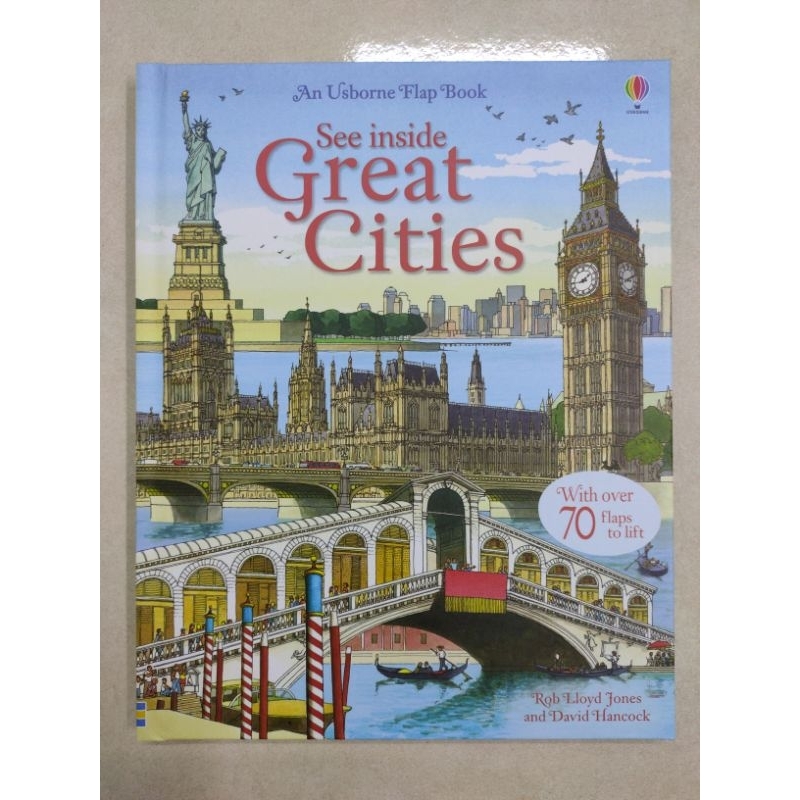 [ Usborne Flap Book ] See Inside Great Cities [ 100 Original