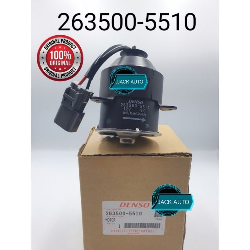 DENSO RADIATOR FAN MOTOR 263500-5510 HONDA ACCORD SDA, CRV S9A, STREAM ...