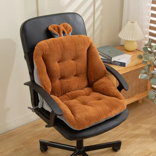 Semi-Enclosed One-piece Seat Back Cushion Office Warm Comfort