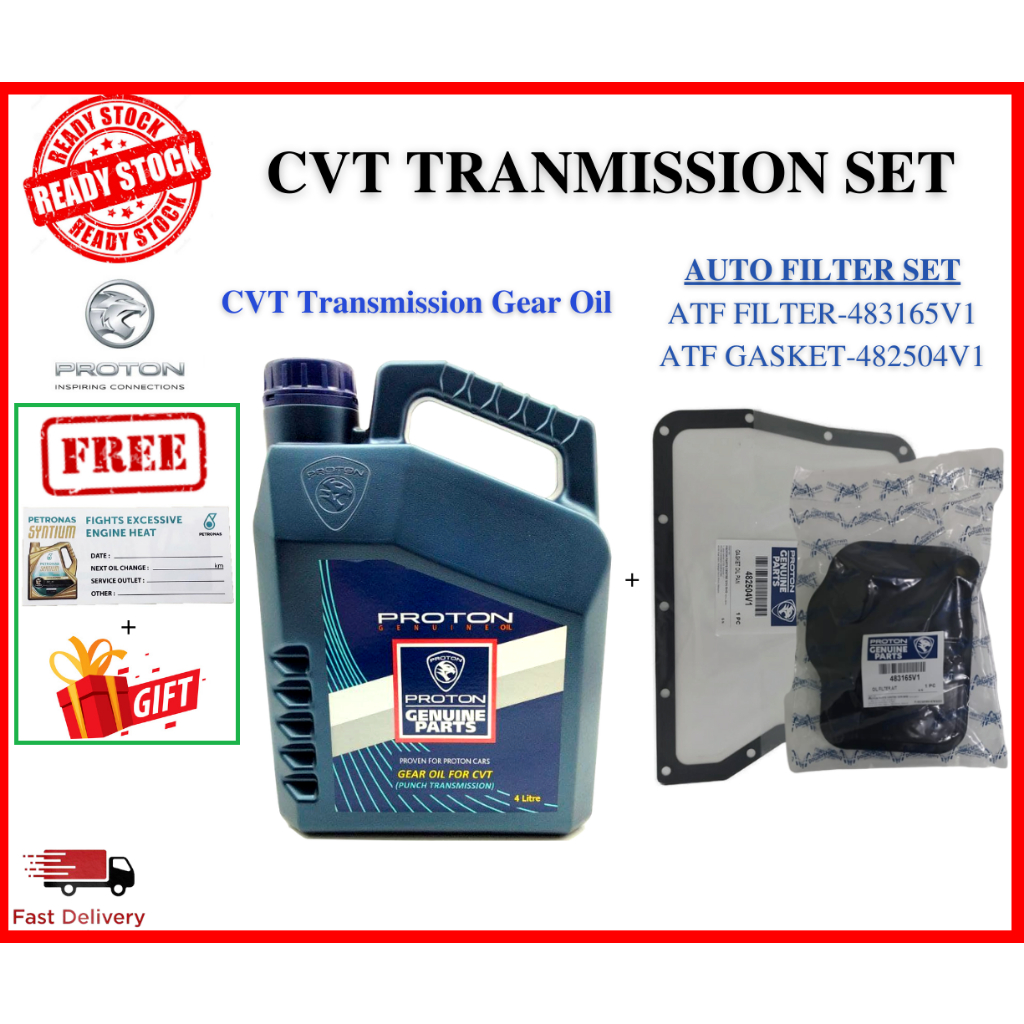 483165V1&482504V1 PW8908034 Proton CVT Transmission Gear Oil 4 Litre