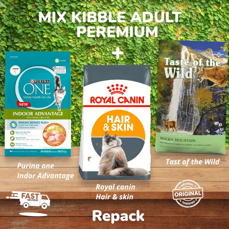 Premium Mix Cat food/ Purina One Indoor Mix Royal Canin Hair and Skin