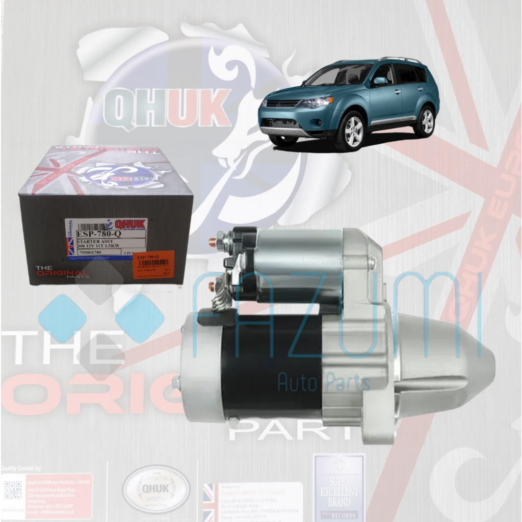 Mitsubishi Outlander 2.4 2008 QHUK Starter Shopee Malaysia