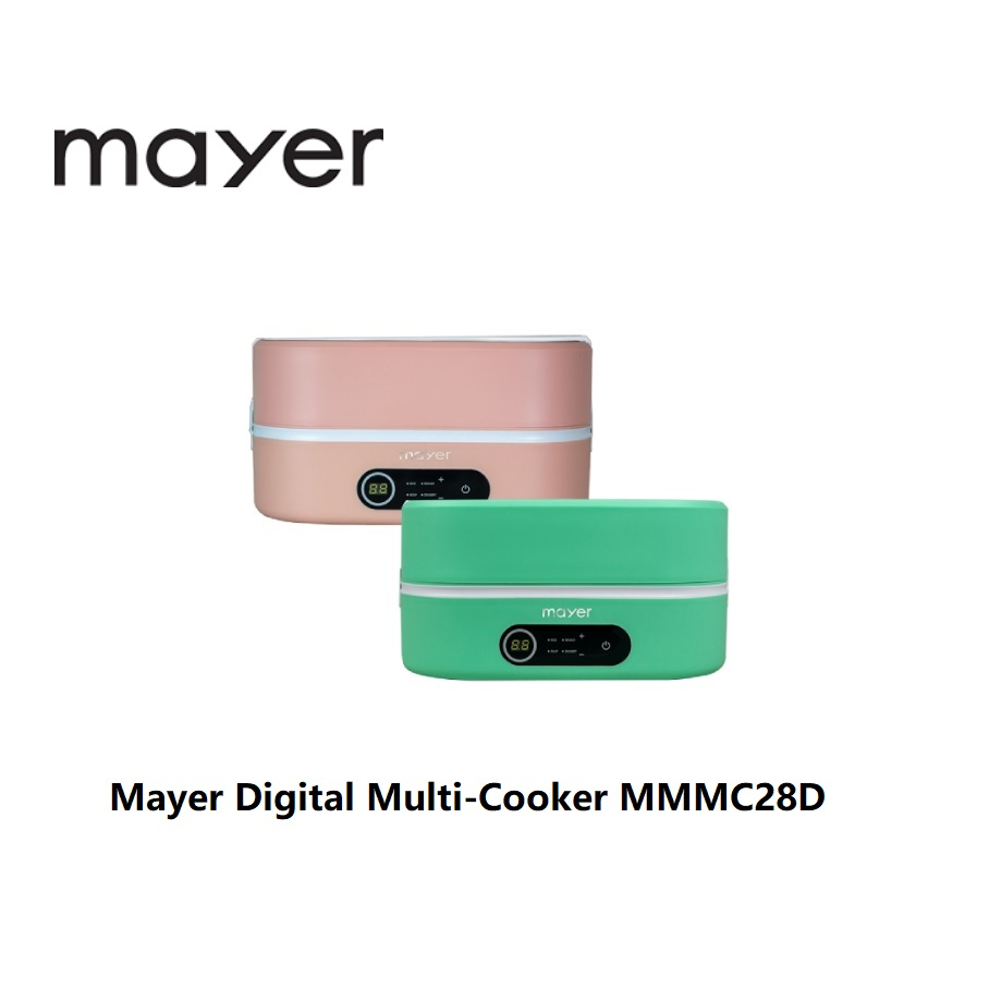 Mayer Digital MultiCooker Electric Lunch Box MMMC28D Shopee Malaysia