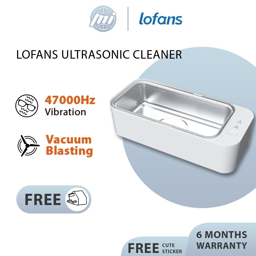Lofans Ultrasonic Cleaning Machine Uv Sterilizer Glasses Spectacles Cleaner Ultrasound Sonic