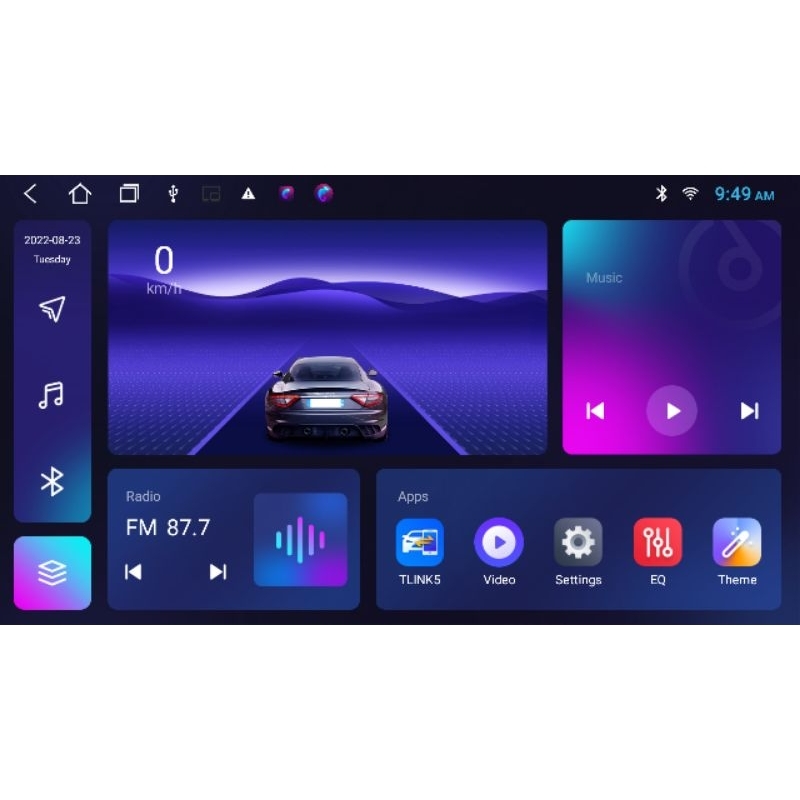 Car Android Player 2Gb ram 32Gb Room T3L APPLE CAR PLAY ANDROID AUTO