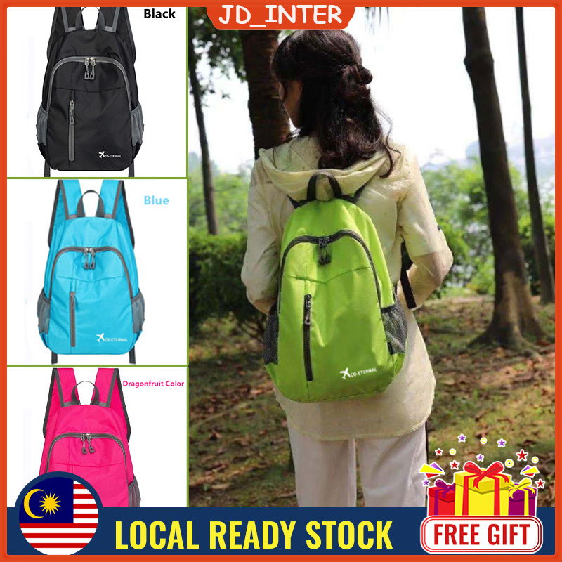 Travel backpack Lightweight Foldable Waterproof Backpack Nylon Sport Travel Bag Student