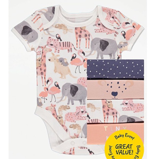 George Girls' Short Sleeve Bodysuit 