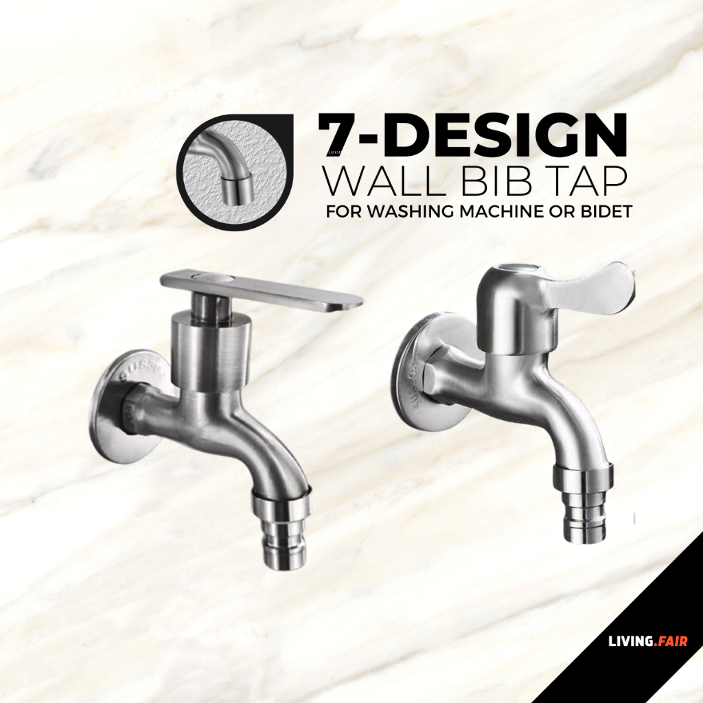 Living Fair Bathroom Water Tap Stainless Steel Kitchen BasIn Tap Water