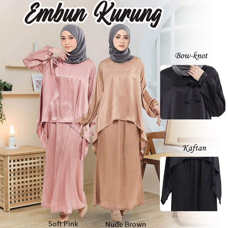 Zehra Kurung Moden EMBUN KURUNG KAFTAN / BAJU KURUNG KAFTAN KAIN PARIO ...