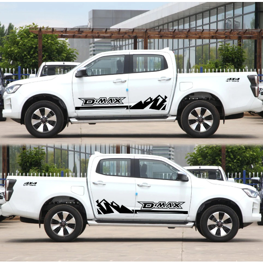 4x4 Isuzu Dmax Side Body Sticker Shopee Malaysia