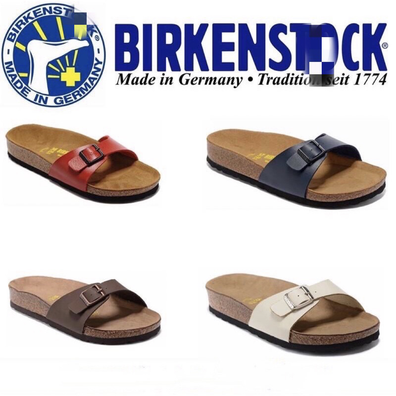 BIRKEN MADRID slippers men and women with flip-flops slippers couple ...