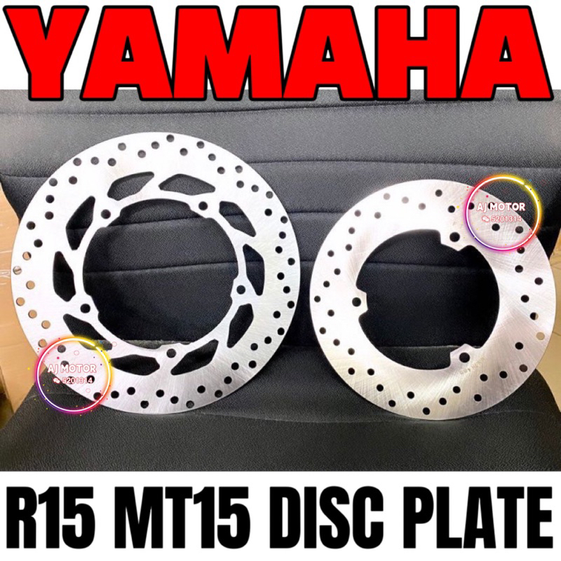 MT15 R15 V3 FRONT REAR BRAKE DISC PLATE DEPAN BELAKANG STANDARD SIZE
