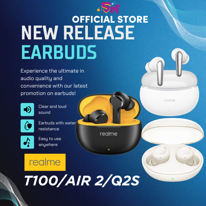 Audifonos Bluetooth Tws Realme Airdotspro Rma215 - Realme