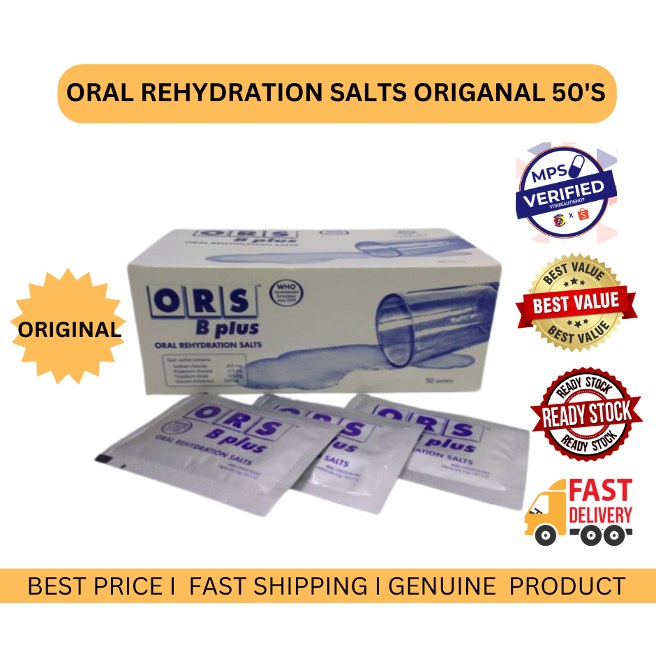 Oral Rehydration Salts Origanal 50s Shopee Malaysia 7254