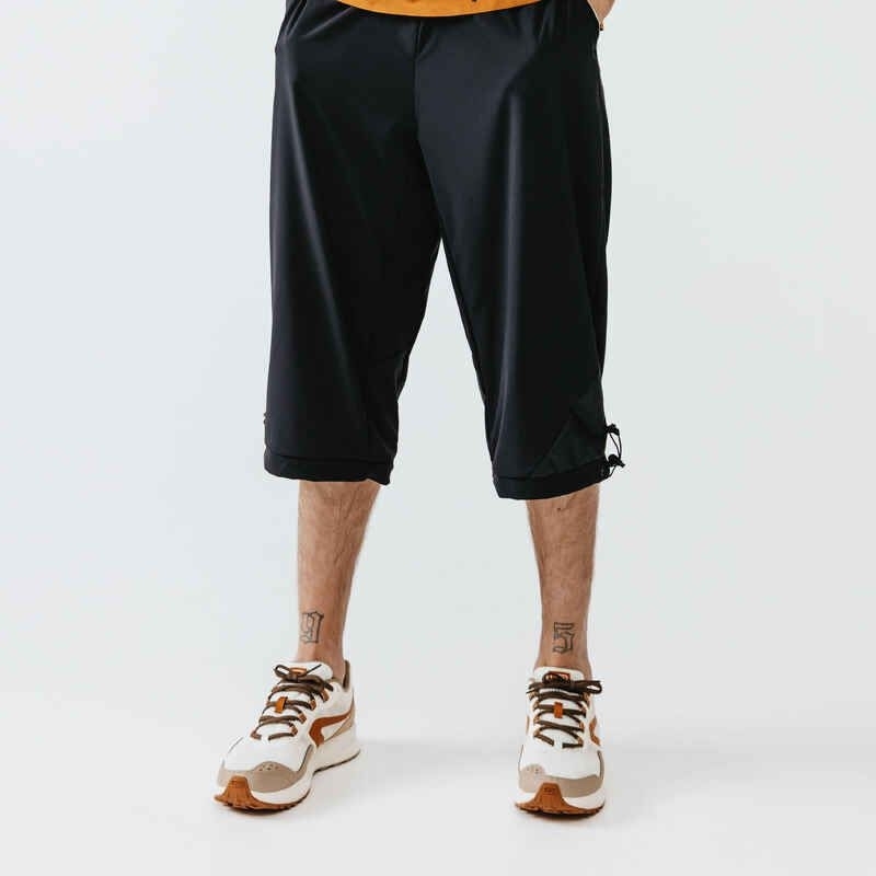 Decathlon Jogging Running Cropped Trousers Quick Dry Pockets