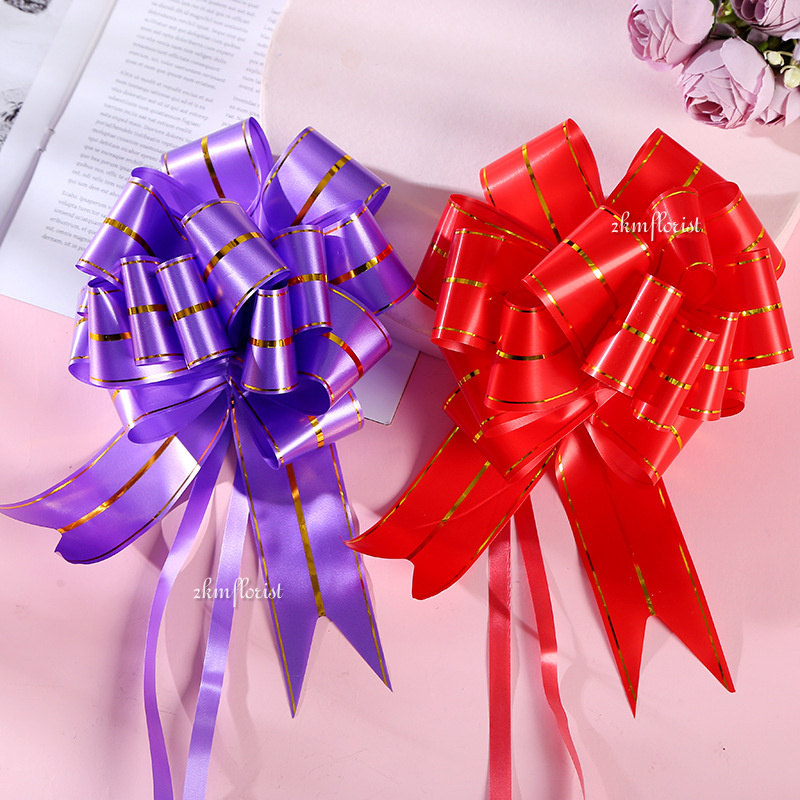 (20PCS) 8026 PULL Ribbon Reben Riben Gift Flower Bouquet Roll Birthday ...