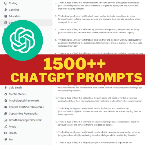 ChatGPT Prompt Bundle | The Best Prompts Collection For 2023 | | Shopee ...