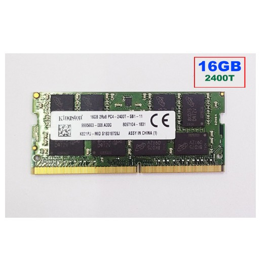 Original Kingston 16GB 2400T 2400MHz DDR4 PC4-2400T SoDimm Laptop ...