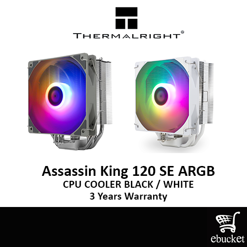 Thermalright Assassin King 120 ARGB White - CPU fan - LDLC 3-year warranty