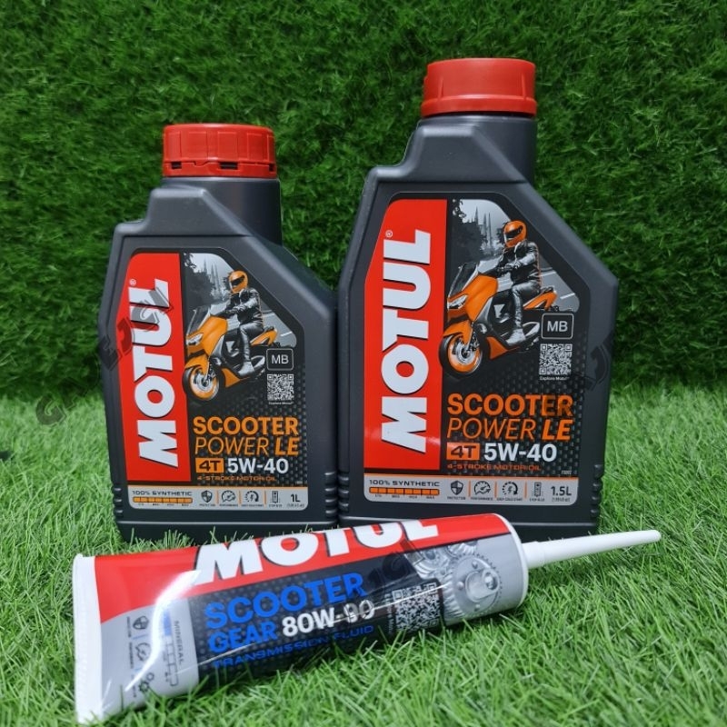 Scooter Power LE 100 Synthetic 5W40 With Gear Oil 80W90