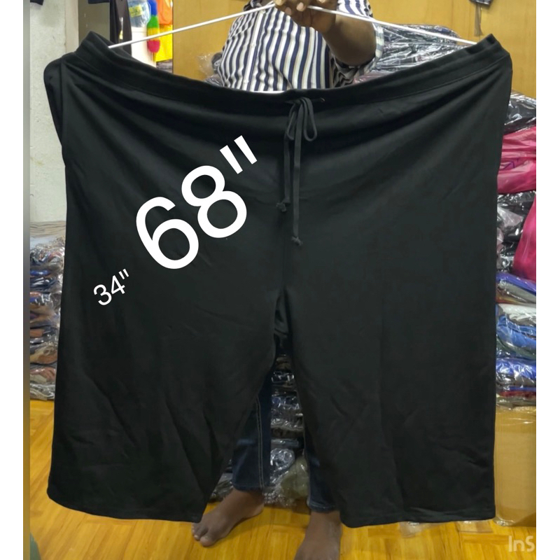 3 QUATER over size JOGGERS, RIP PETA 6XL to 15XL. Soft kain ...