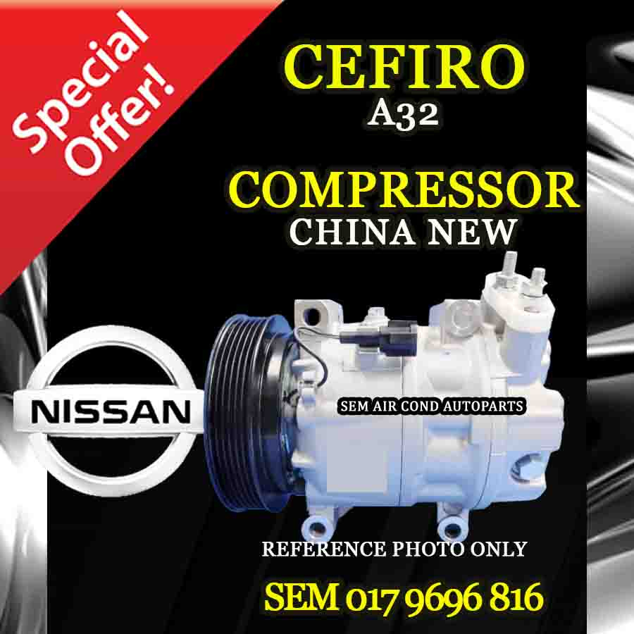 NISSAN CEFIRO A32 CHINA NEW 6PK COMPRESSOR/ KOMPRESOR (CAR AIR COND ...