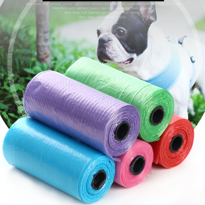 Pet Poo Disposable Plastic Bag Portable Diaper Dispenser & Refill Roll
