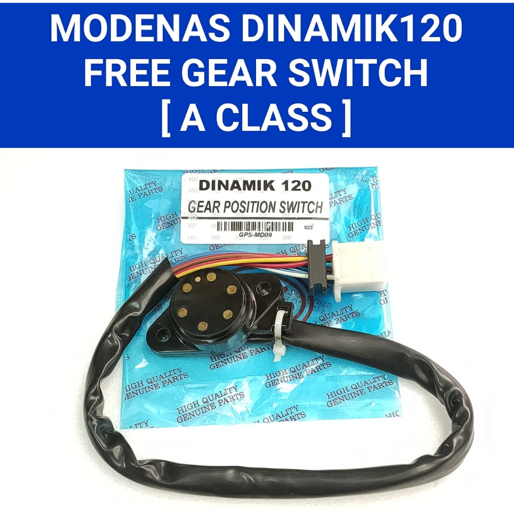 MODENAS DINAMIK120 [ A CLASS ] NEUTRAL SWITCH/FREE GEAR SWITCH | Shopee ...