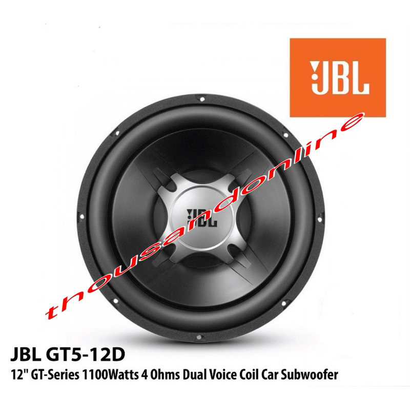 1 PCS JBL GT512D (1100w / 275w RMS) 12 INCH SUBWOOFER (Made In USA